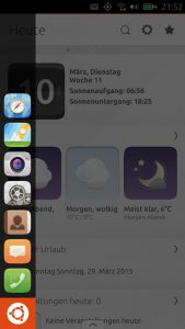 Abbildung 7: Auf Smartphones mit Ubuntu Touch werkelt im Hintergrund bereits Mir.