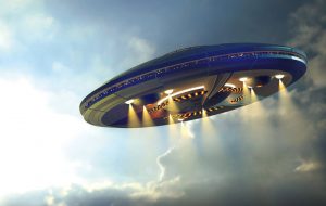 Abbildung 1: Ein geschütztes Foto mit einem darin einmontierten UFO hat den Streit ausgelöst. 300ad, 123RF