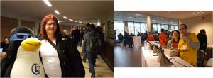 Die Veranstalter schätzen die Zahl der Besucher der diesjährigen Fosdem sehr grob auf rund 8000.