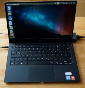 Abbildung 1: Das Linux-Notebook Dell XPS 13 im Test.
