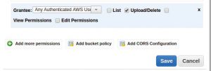 Abbildung 5: Der Lambda-Server ben&ouml;tigt Zugriffsrechte am S3-Bucket. 