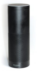Abbildung 1: Der Lautsprecher "Echo" ist das Zuhause von Alexa. 