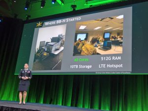 Major Julianna M. Rodriguez, Direktorin des Cyber Technical College der US-Army. Quelle: Linux-Magazin