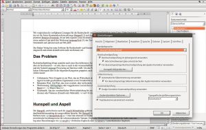 Abbildung 6: In der Profi-Variante bindet Textmaker den Duden-Korrektor für die Grammatikprüfung ein.