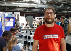 Laut Community-Manager Philip Steffan setzte die diesjährige Maker Faire Berlin einen Fokus auf Nachhaltigkeit.