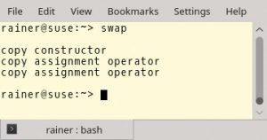 Abbildung 2: Die Move-Semantik mit nur kopierbarem <code>typename</code>. 