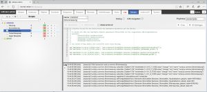 Abbildung 10: Javascript zur Weitergabe von Smartmeter-Werten auf KNX-Bus-Gruppenadressen. 