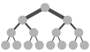 Abbildung 2: Klassische Netzwerk-Architekturen folgen einer Baumstruktur. Für Scale-out-Plattformen eignet sich dieser Ansatz aber nicht.