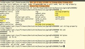Abbildung 4: Das Sysfile-System spiegelt Änderungen am Device Tree wider.