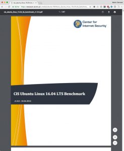 Abbildung 4: Das Center for Internet Security (CIS) bietet Benchmarks an, die erläutern, wie sich Linux-Systeme abhärten lassen.