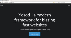 Abbildung 1: Der Entwicklermodus bringt bereits einen integrierten Webserver mit. Die Webseite erreicht der Nutzer, indem er als URL [https://localhost:3000] in den Browser tippt. 