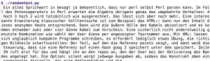 Abbildung 5: Das KI-System schreibt den Snapshot aller Snapshots. 