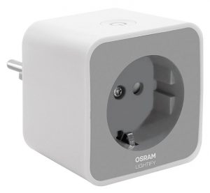 Abbildung 1: Die Osram Lightify Plug ist eine Steckdose, die Zigbee aus der Ferne steuert. 