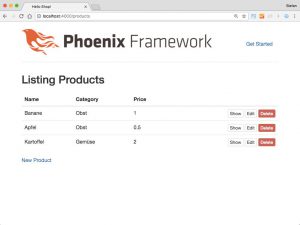 Abbildung 3: Die URL <code>http://localhost:4000/products</code> zeigt jetzt eine Liste der Produkte an. 