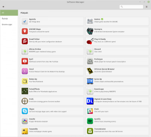 Linux Mint 18.3 holt die FlatpakPakete von den Repositories "Flathub" und "gnome-apps". Quelle: Mint-Blog