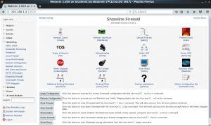 Abbildung 12: Webmin bietet sehr umfangreiche Konfigurationsoptionen für Shorewall.