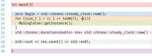 Abbildung 7: Sourcecode in der nicht-optimierten Variante.