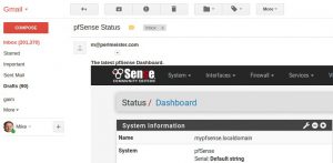 Abbildung 8: Das vom Bildschirm gekratzte Dashboard kommt als E-Mail an. 