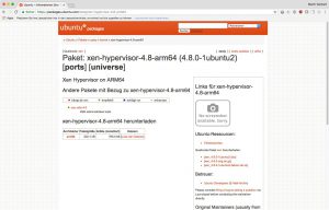 Abbildung 3: In aktuellen Ubuntu-Versionen liegt der Xen-Hypervisor als ein fertiges Paket bei, das man einfach installieren kann. 