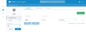 Abbildung 4: Die Enterprise Edition von Docker bringt eine komplette Benutzerverwaltung mit – von den Systemen komplett entkoppelt.