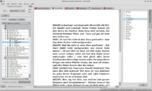 Abbildung 1: Fontmatrix bietet sehr wirkungsvolle Funktionen zur Schriftenverwaltung.
