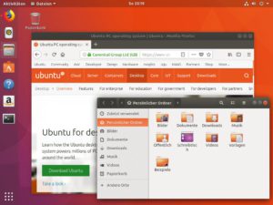 Abbildung 1: Die Neuerungen von Ubuntu 17.10 "Artful Aardvark" bilden auch die Grundlage der kommenden Version 18.04 mit Langzeitsupport. 