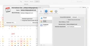 Abbildung 1: &Uuml;ber Caldav greifen auch Apple-Nutzer auf den Google-Kalender zu. In den Account-Einstellungen legen sie das Intervall zum Abgleichen fest. 