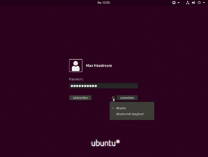 Wayland als zweite Wahl: Standardmäßig setzt Ubuntu 18.04 LTS auf X.org.