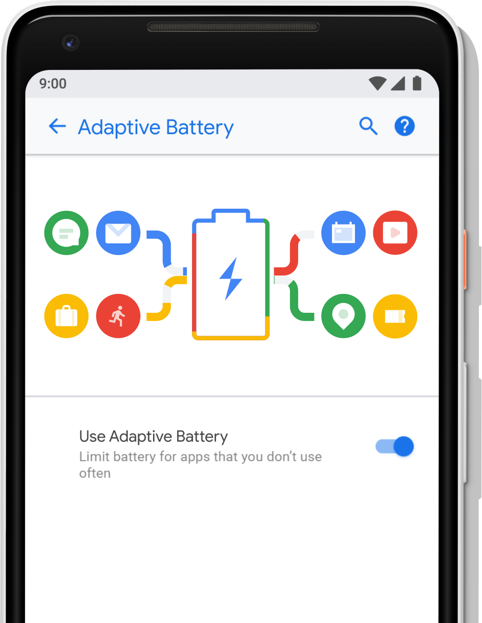 Die Funktion Adaptive Battery soll in Android P durch maschinelles Lernen den Zugang zu Systemressourcen optimieren und die Apps in verschiedene Standby-Modi versetzen können.