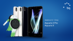 Das spanische Unternehmen BQ bringt seine Smartphones Aquaris X und Aquaris X Pro auf die aktuelle Version Android Oreo 8.1.