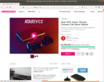 Ab sofort nimmt der Hardwarehersteller Atari auf der Plattform Indiegogo Vorbestellungen für seine neue Videospielkonsole an.