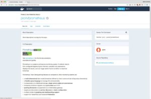 Abbildung 1: Das Prometheus-Projekt stellt dokumentierte Container f&uuml;r seine Software bereit.