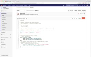 Abbildung 3: Gitlab hat eine eigene Registry f&uuml;r Docker-Abbilder, in denen die fertigen Images landen.