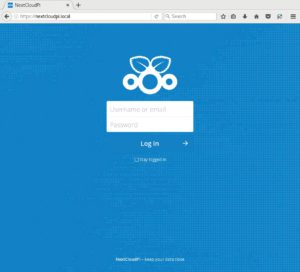 Abbildung 1: Nextcloud PI verbindet den Raspi mit der Filesharing-Software.