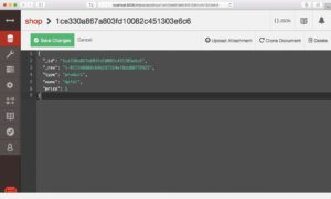 Abbildung 3: Das zum Apfel gehörige Json-Dokument lässt sich dann auch direkt im Browser betrachten.