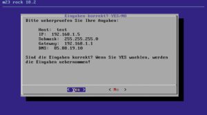 Abbildung 4: Den M23-Server installiert der Admin über einen Ncurses-Bildschirm in wenigen Schritten.