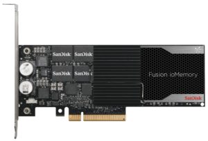 Abbildung 1: Storage-Performance zum Preis eines gut ausgestatteten Autos: IO-Memory-Karten von Sandisk.