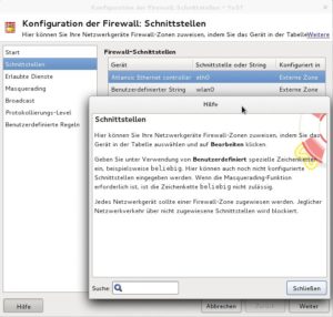 Abbildung 2: … das Firewall-Modul von Yast. Ihr geliebtes IPtables-Regelwerk zugunsten von NFtables aufgeben wollen viele Admins dann aber doch nicht.