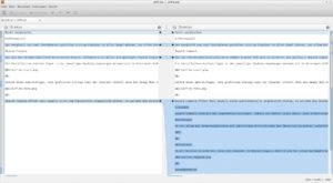 Abbildung 16: Meld bietet ein übersichtliches Programmfenster mit allen nötigen Elementen.
