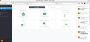 Abbildung 2: Das Dashboard von Zammad zeigt dem Agenten einige statistische Daten an.
