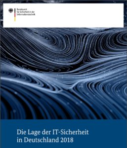 Abbildung 1: Auf 100 Seiten berichtet das BSI über "Die Lage der IT-Sicherheit in Deutschland 2018".