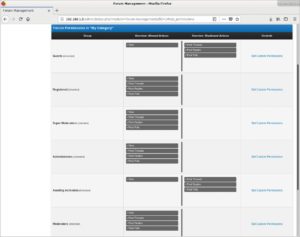 Abbildung 6: In My BB weist der Admin die Rechte per Mausklick zu.