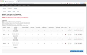 Abbildung 5: Ist Mwan3 eingerichtet, l&auml;sst sich per Webinterface auch dessen Konfiguration untersuchen und bei Bedarf ver&auml;ndern.