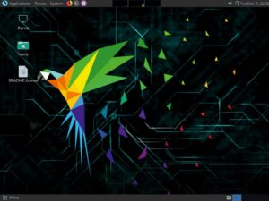Abbildung 1: Parrot h&auml;lt in der Security Edition zahlreiche n&uuml;tzliche Analysewerkzeuge bereit, die bequem &uuml;ber das &raquo;Applications&laquo;-Men&uuml; zug&auml;nglich sind.