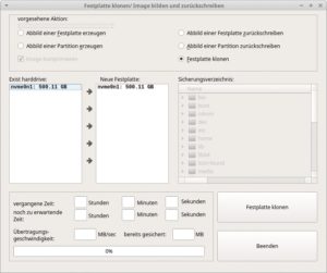 Abbildung 9: Der Dialog zum Klonen ist ebenso &uuml;bersichtlich wie der, &uuml;ber den der Admin Images anlegt.