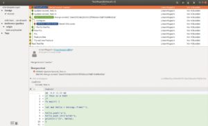 Abbildung 6: Optisch passt sich Gitg in Gnome ein, dient aber in erster Linie dazu, Git-Repositories zu visualisieren.