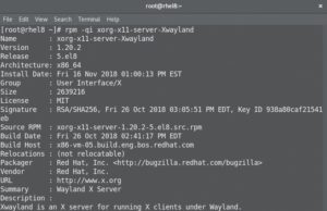 Abbildung 2: Wayland ist der Standard-X11-Server in RHEL 8. Wer lieber Xorg will, findet ihn aber auch.