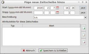 Abbildung 8: Zeitscheiben lassen sich auch manuell erg&auml;nzen.