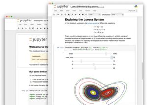 Abbildung 1: Das klassische Jupyter Notebook erfreut sich gro&szlig;er Beliebtheit in der Wissenschaft.