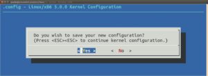 Abbildung 3: Der Aufruf von &raquo;make menuconfig&laquo; aktualisiert die Konfiguration.
